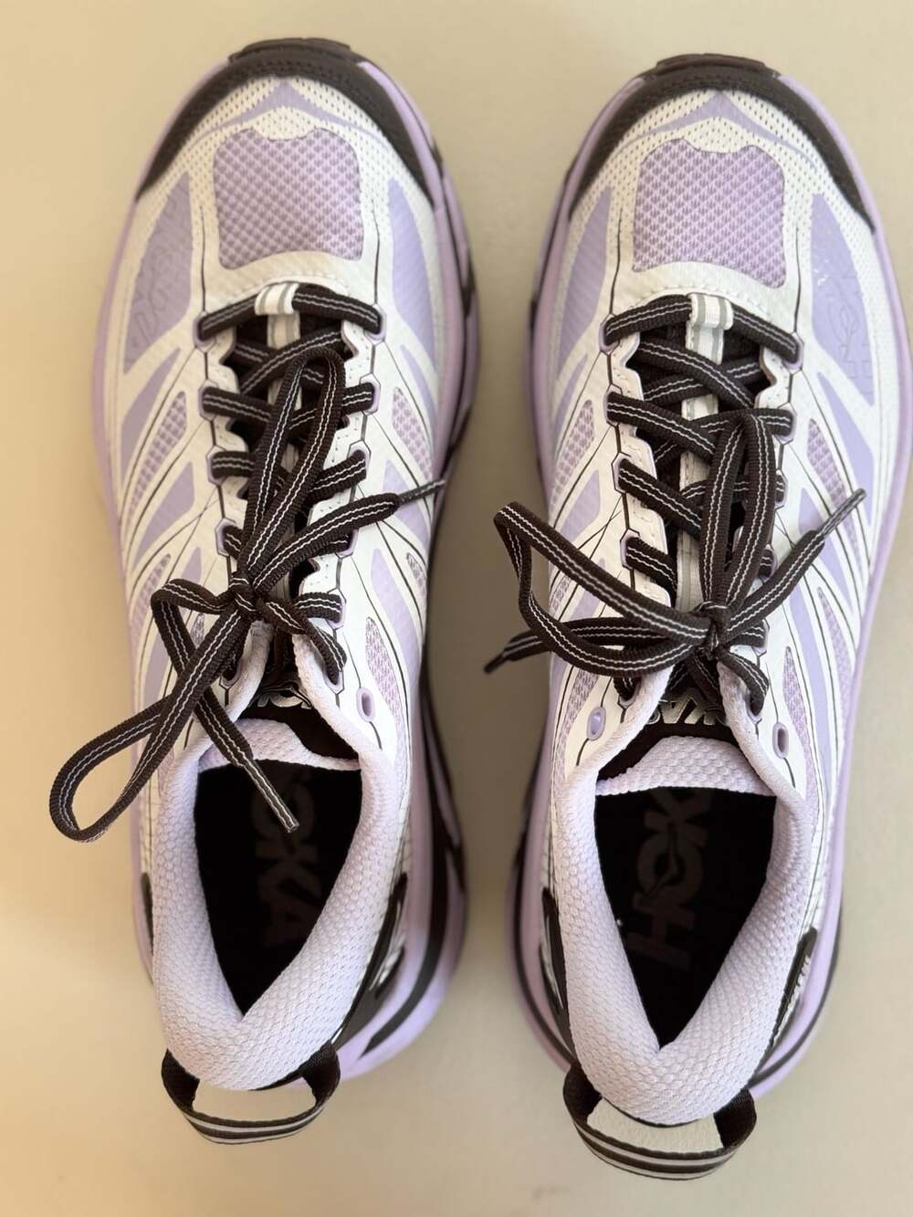 Hoka Mafate Speed 2 Lavender White Trail Running Shoes